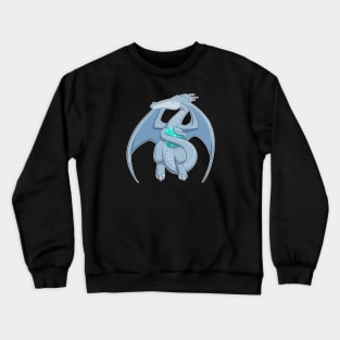 Silver Dragon d20 Crewneck Sweatshirt